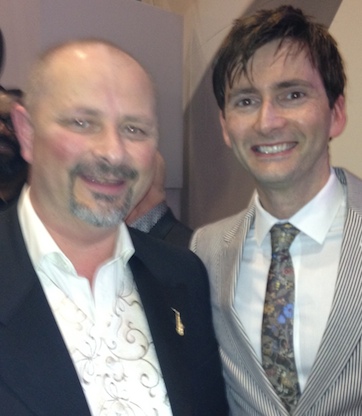 Lee Sullivan with David Tennant