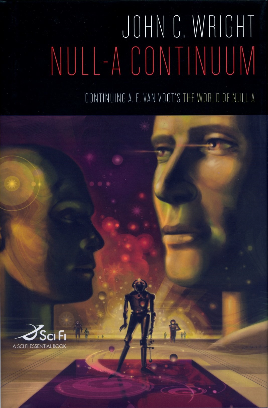 Null-A Continuum by John C. Wright, cover by Bruce Jensen